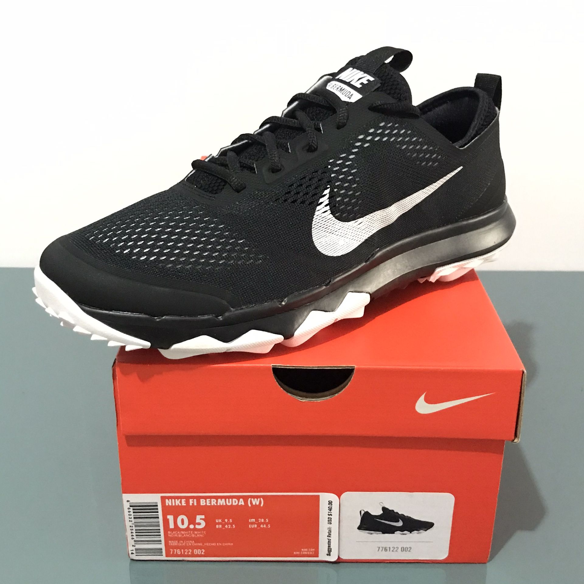 Nike FI Bermuda Mens Golf Shoes Sz 10.5 Wide New
