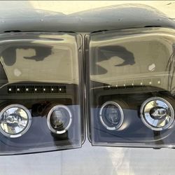 11-16 Ford F-250/F-350/F-450/F-550 LED Headlights Faros Calaveras Micas Luces 