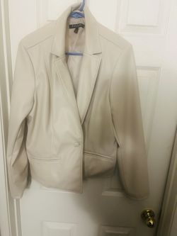 Baccini Faux Leather Jacket