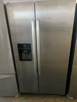 Amana Stainless Steel Side-by-Side Refrigerator
