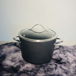 🍲✨ Calphalon 808 – 8-Qt Hard-Anodized Stock Pot + Lid ✨🍲