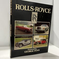 Rolls Royce Car book by George Fenn 1982 Colour Library Automobile Series HB