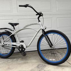 Like A Silver Bullet Electra Sparker spl 3 Speed Aluminum Frame Attitude Cruiser Bike
