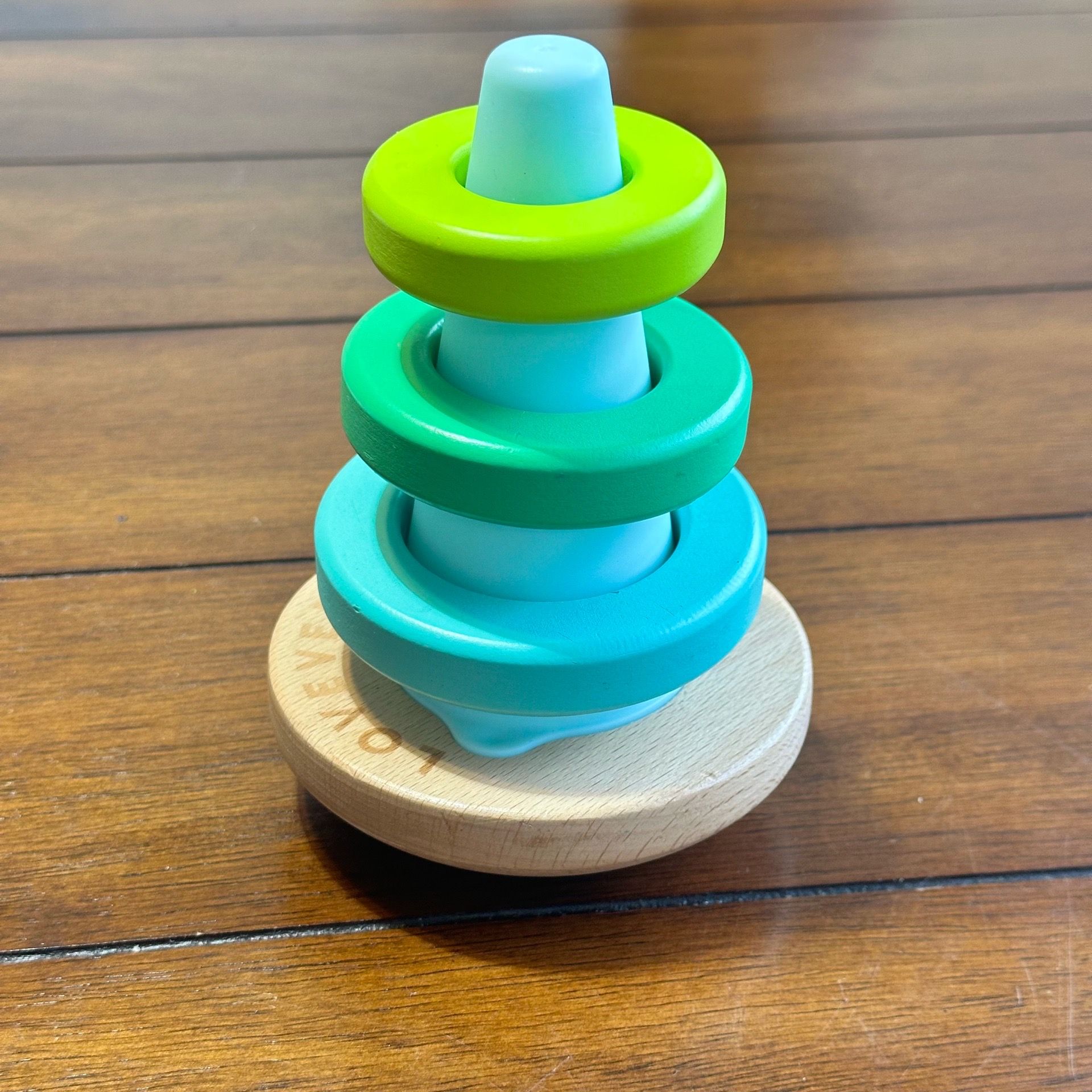 Lovevery Montessori Wobble Stacker | Age 7+ months