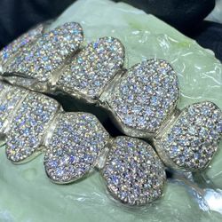 GRILLZ Diamond GRILLZ Read Description 8&8 Silver 