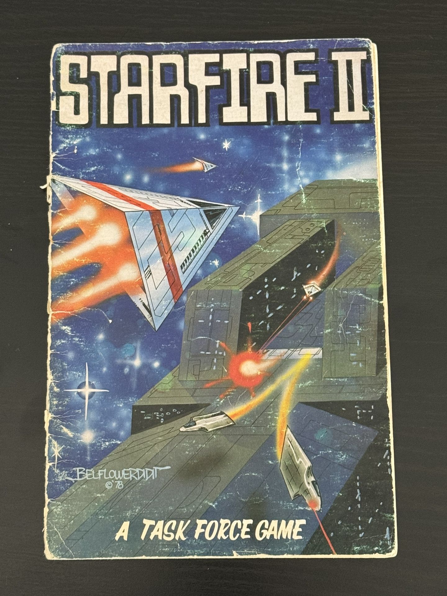STARFIRE II Rules Manual (Task Force Games) 1980 Vintage Rare RPG