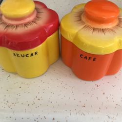 Set Para Cafe Y Azúcar 