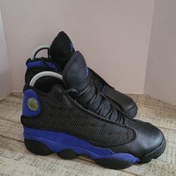 Air Jordan 13 Retro Hyper Royal Black Size 4.5Y