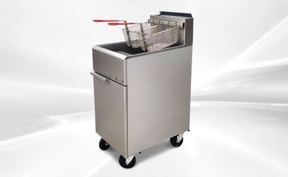 40 lbs NSF Outdoor Food Truck Propane Deep fryer HFRF-90B-LPG