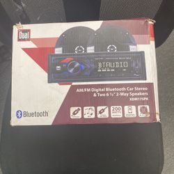 Dual Bluetooth Radio And speakers 