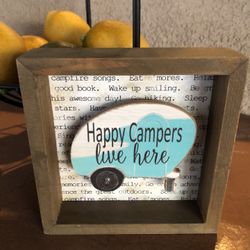 Happy Camper Wall Art 
