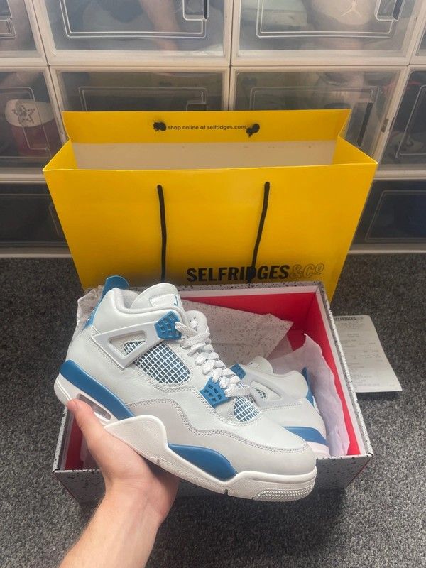 Jordan 4 military blue