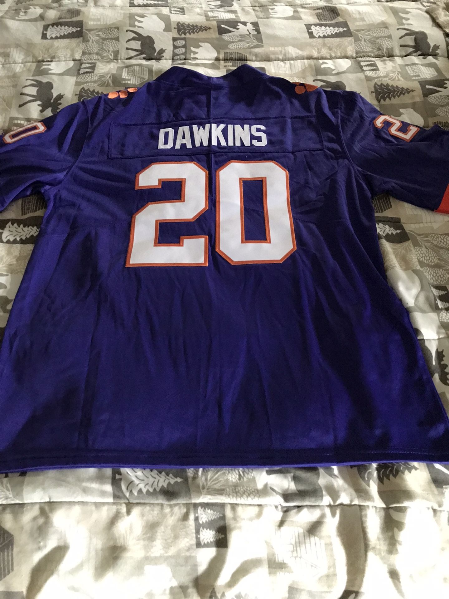 Eagles Dawkins Clemson Tigers Sz Xl