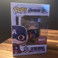 Captain America Funko Pop - Marvel Collectors Corp