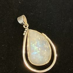 Moonstone Sterling Silver Pendant