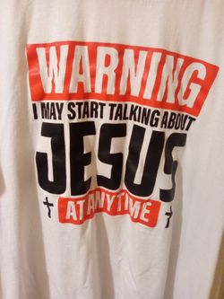 Warning I May Start Talking About Jesus At Any Time Vintage Shirt
