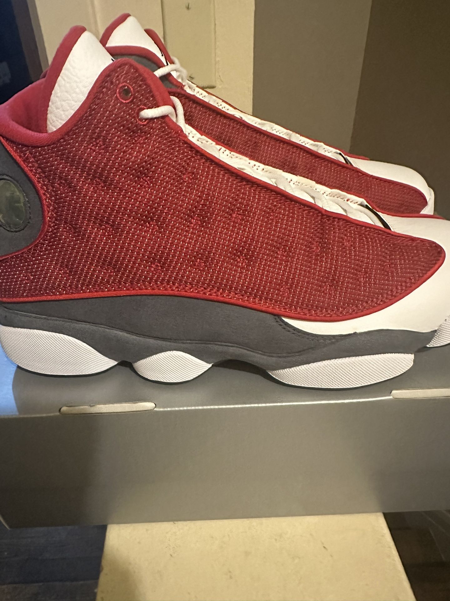 Air Jordan. Red. Size. 10. $220