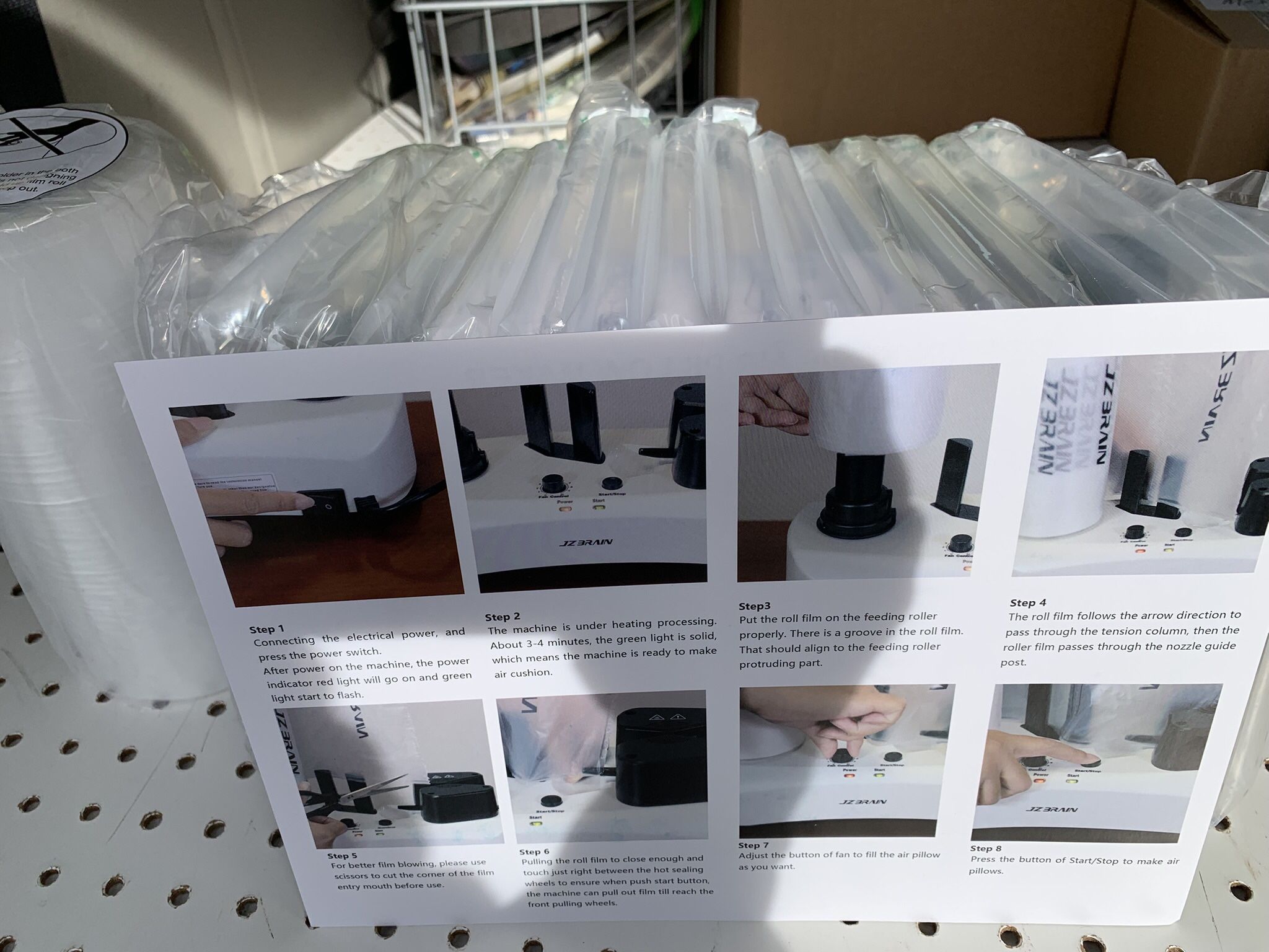 Jz Air Packing Pillow Machine