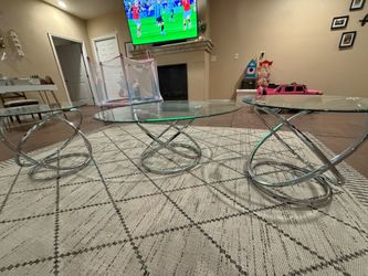Glass tables