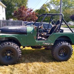 1977 Jeep CJ5 102,000 Miles No Rot Just Some Surface Rust Brand New 35-in Swampers Rims And Brand New Seats