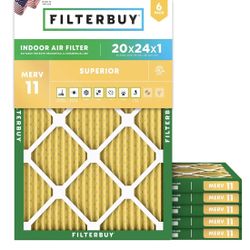 A/C Air Filter 20x24x1 (6-Pack) $60 OBO