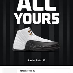 Jordan 12 “Taxi” (Size 8)