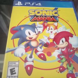 Sonic Mania For The PS4 And 5