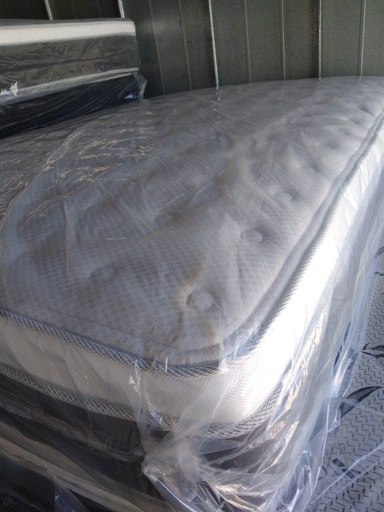 full size bamboo pillow top and orthopedic just the mattress 