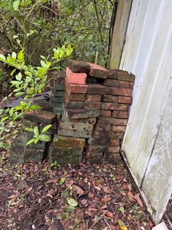 Free pavers/slate tile/shed