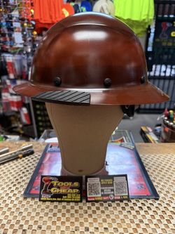 LIFT Full Brim Brown Safety Hard Hat