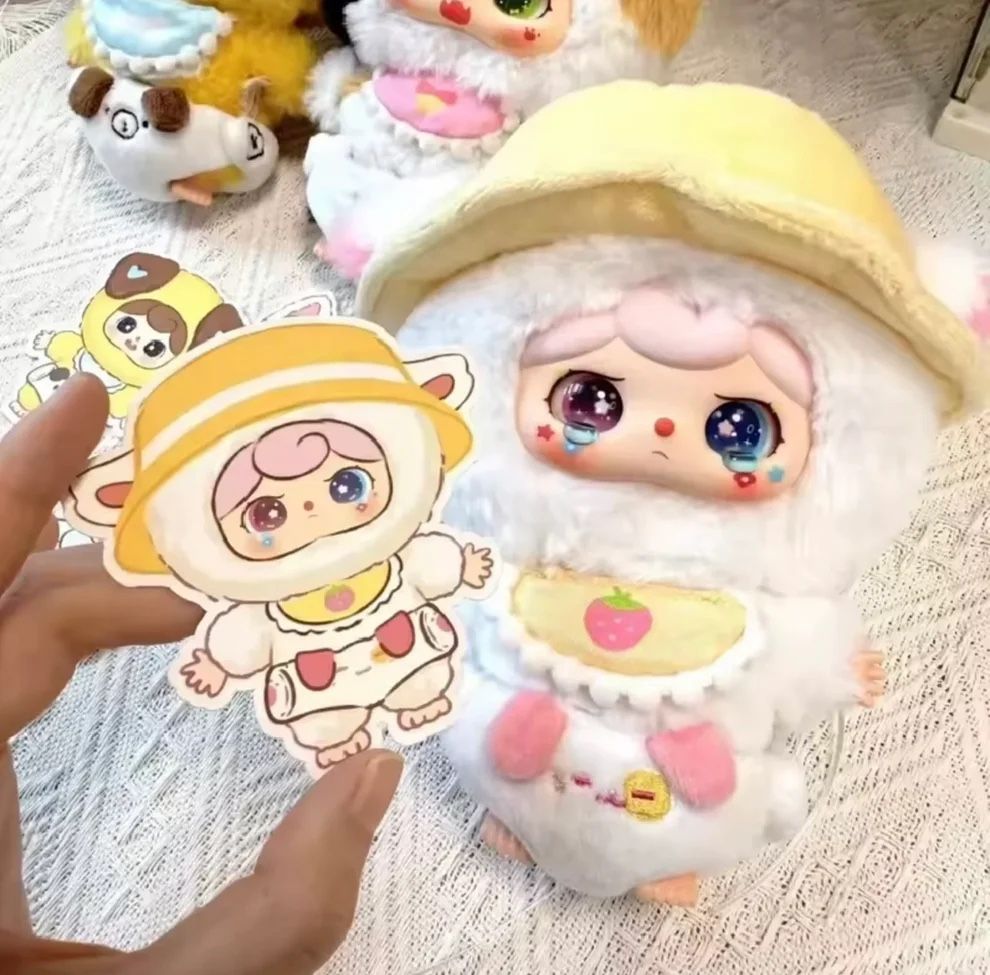 100% Authentic Baby Three Crie Baby Animal Kindergarten Series 2 Plush Blind Box!