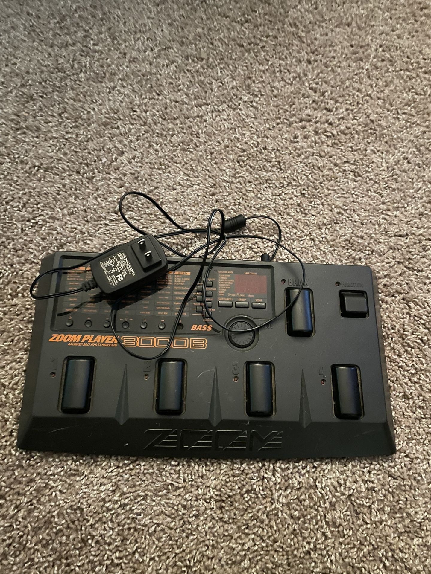 Zoom Multi-Bass Pedal