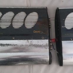 Subwoofer and Mids and Highs Amp