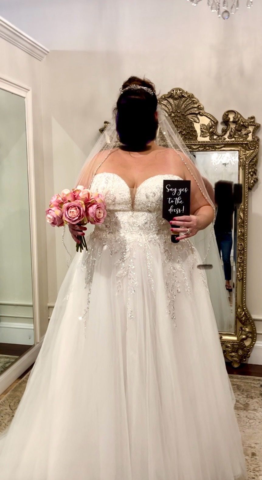 Allure White Stunning A-Line Sweetheart Wedding Dress