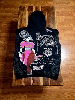 Darc Sport x Street Fighter Collab "CHUN-LI" Pullover Hoodie. Size XL