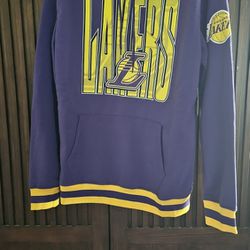 NBA Official Purple and Gold Hoodie - Size M and new with tags