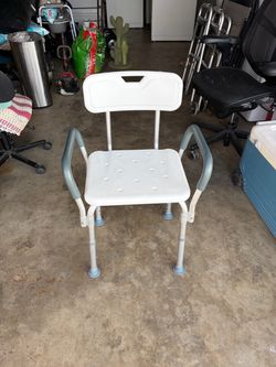 Shower chair.