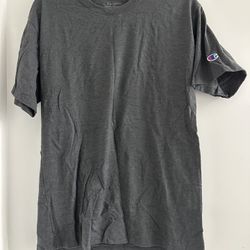 Champion Men's Classic Graphic T-Shirt - Gray , Size M