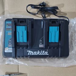 Makita Dual Bay Fast Charger 