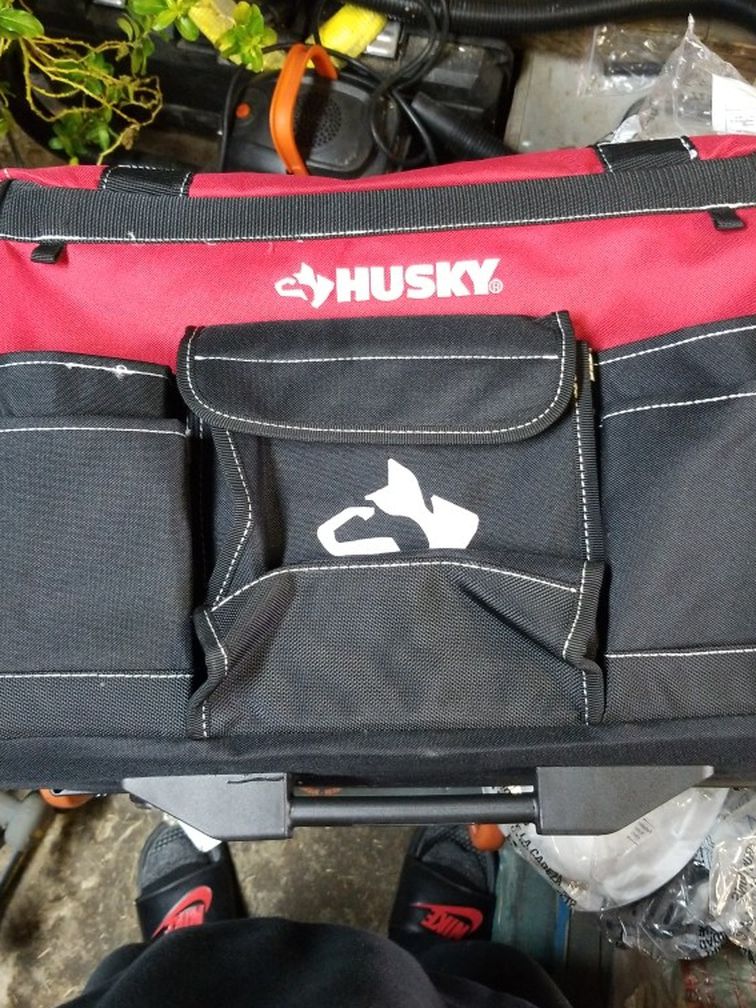Husky 18 In Tool Bag Rollin Tote Obo