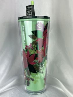 Starbucks 2021 Holiday Color Changing Poinsettia Green