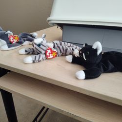 3 Beanie Babies 