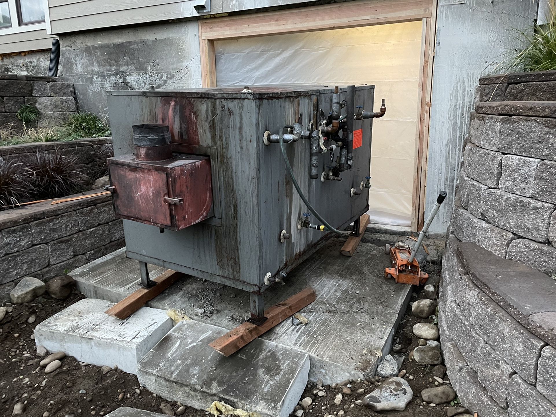Wood Fired Hicks Water Stove