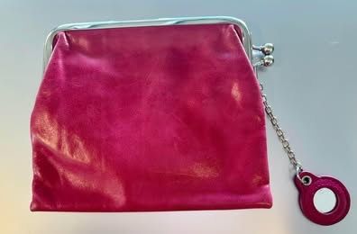 $59 OBO HOBO Rare Clutch with small chain mirror