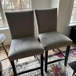 Counter Height Chairs (Set of 2)