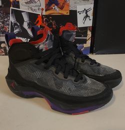 Authenticity Guarantee
Nike Air Jordan 37 "Raptors" Black Purple Red DD7421 065 GS Women's Size 6