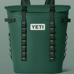 Yeti M20 Backpack Cooler. Black Forest Green