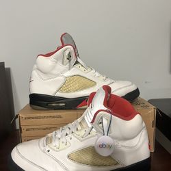 Jordan 5 fire red (accepting offers)