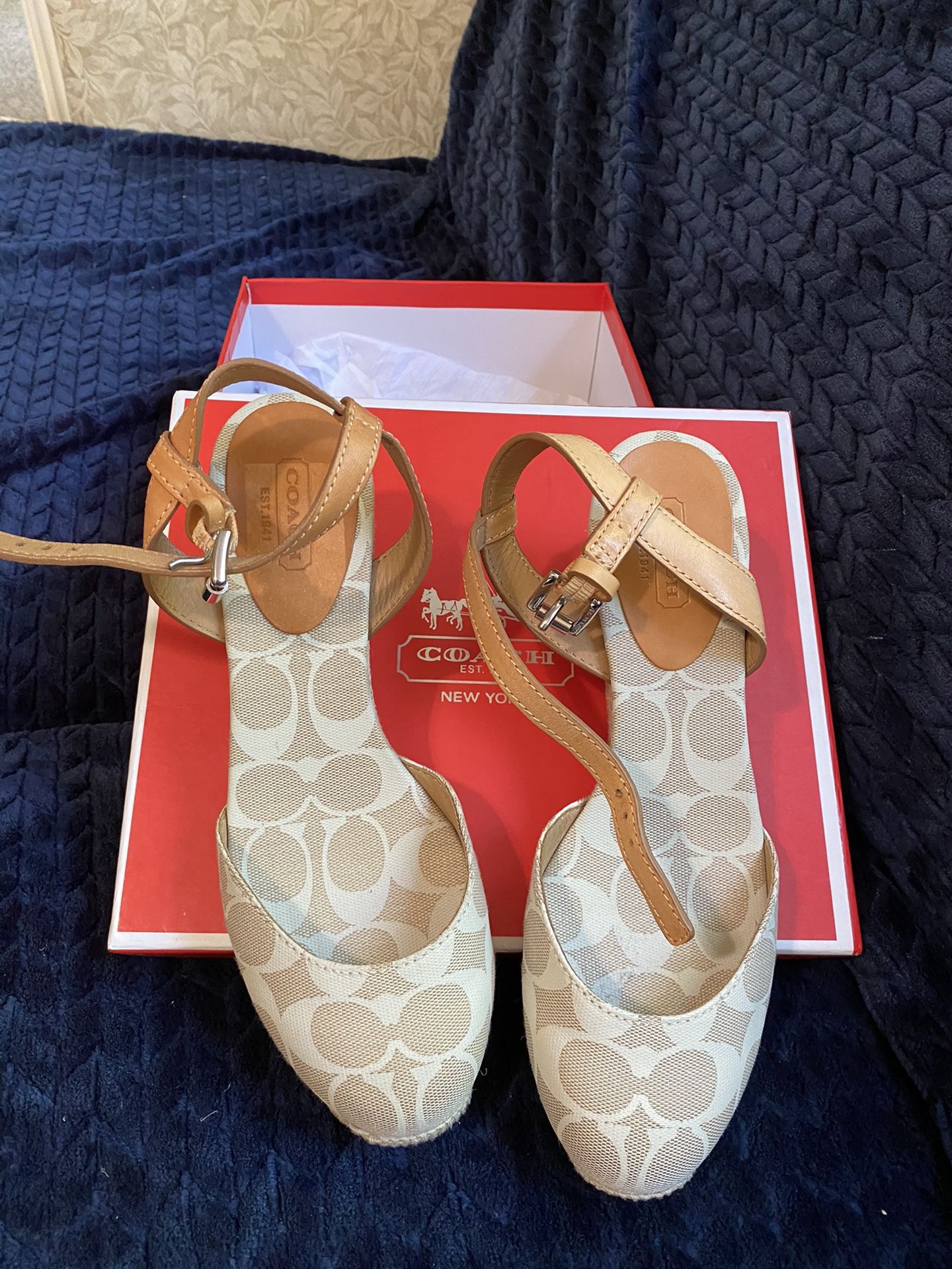 Coach wedges