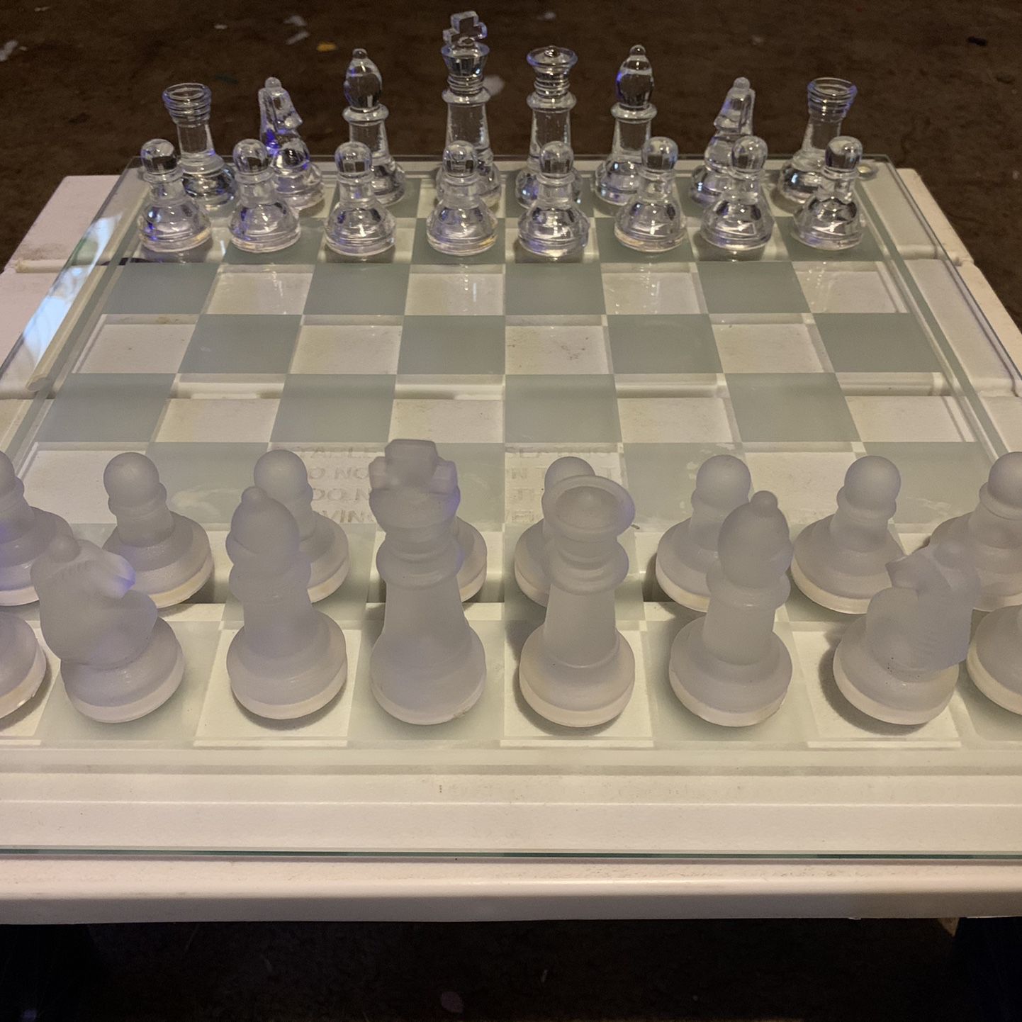 Chess Board With Pieces